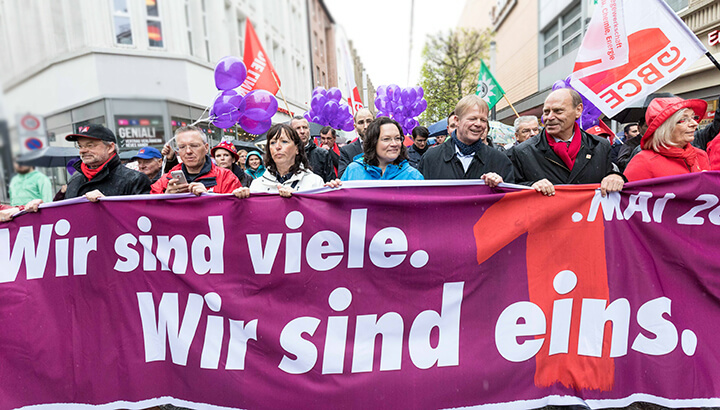 1. Mai 2017 – Tag der Arbeit – Wir sind viele, wir sind eins